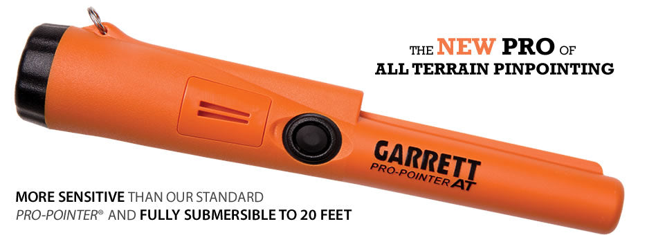 Garrett Pro-Pointer AT Waterproof Pinpointer – Backwoods Metal Detectors
